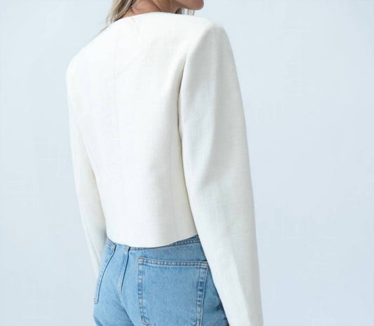 Six/Fifty - Blakely Crewneck Blazer