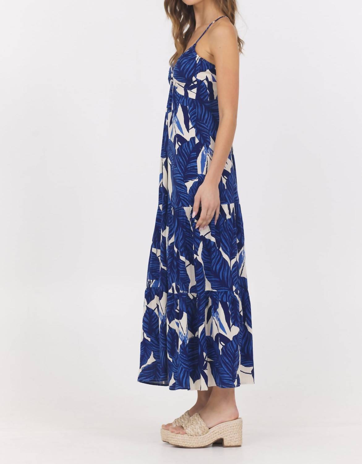 Vintage Havana - Tiered Maxi Dress