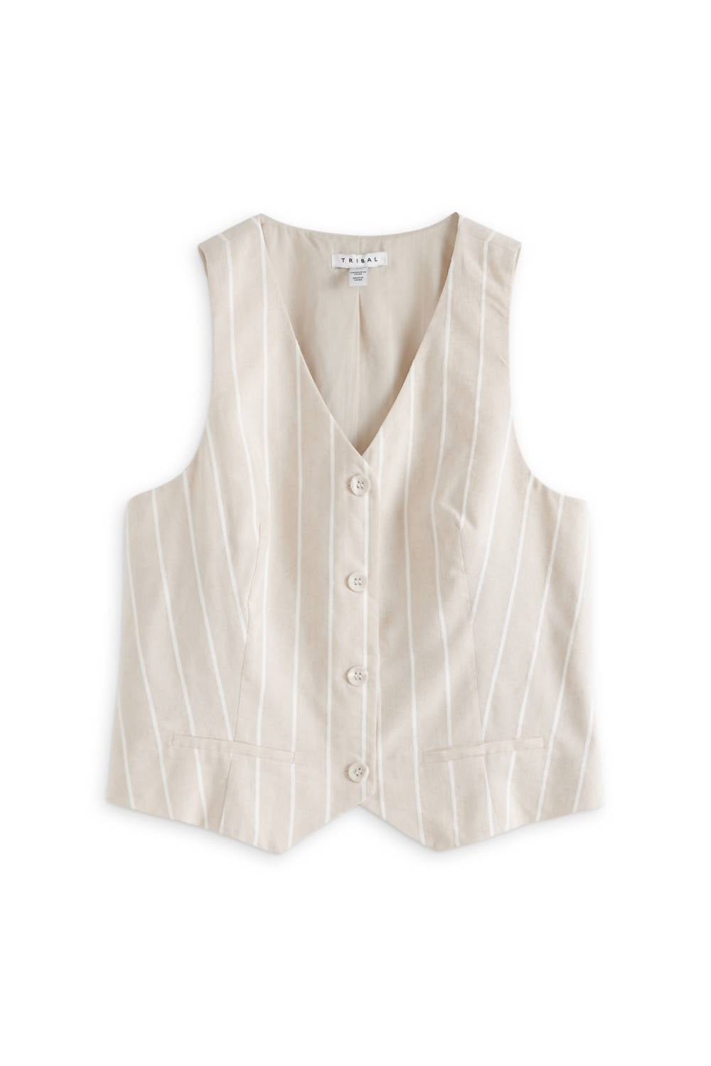 Tribal - Pollie Linen Vest