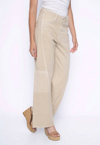 Picadilly - Wide-leg Regular Length Denim Jeans