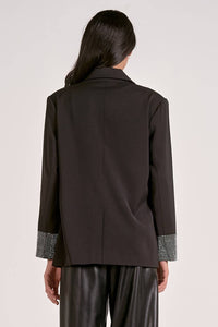 Elan - Women's Rhinestone Blazer