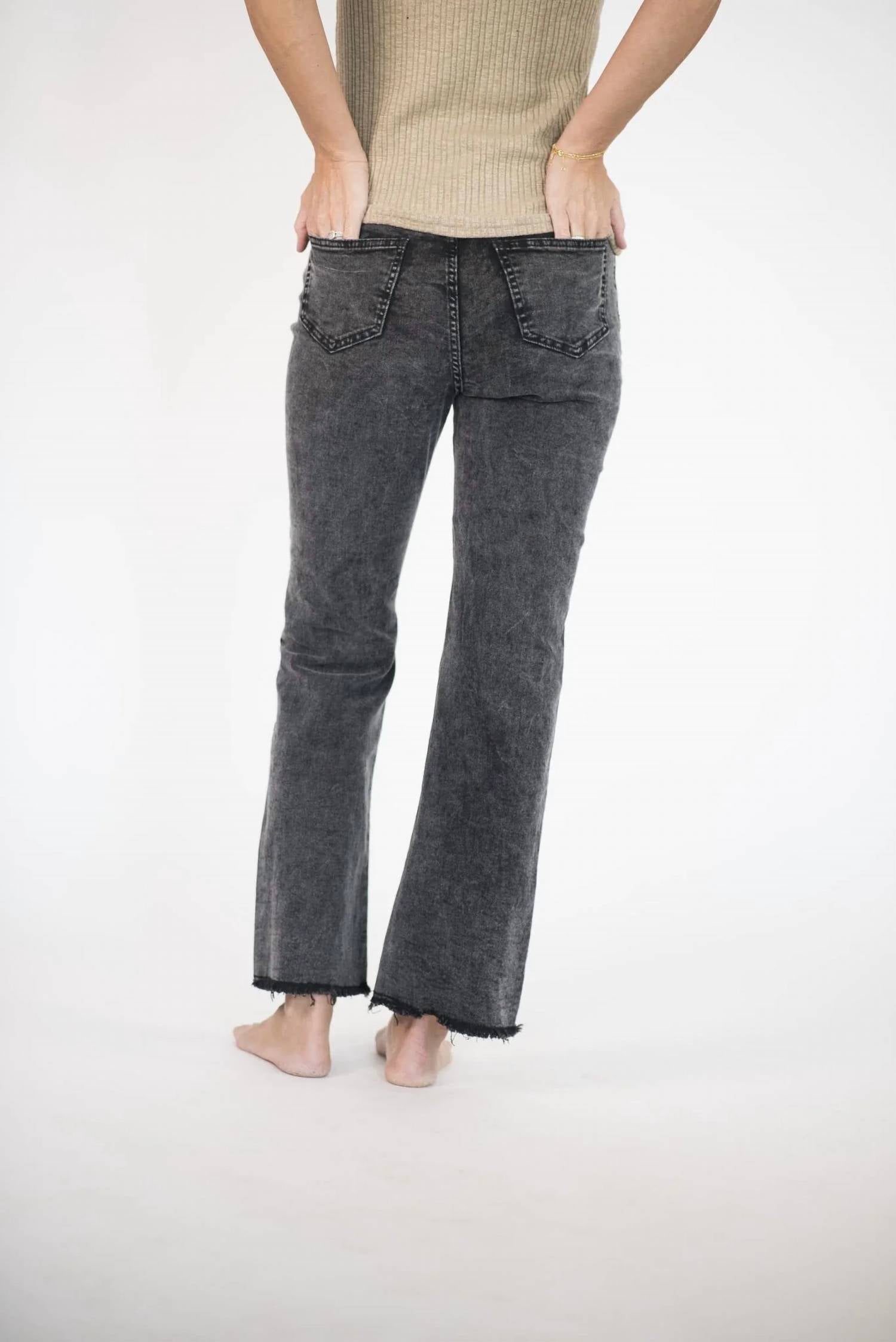 Polagram - Sidnee High Rise Flared Jeans