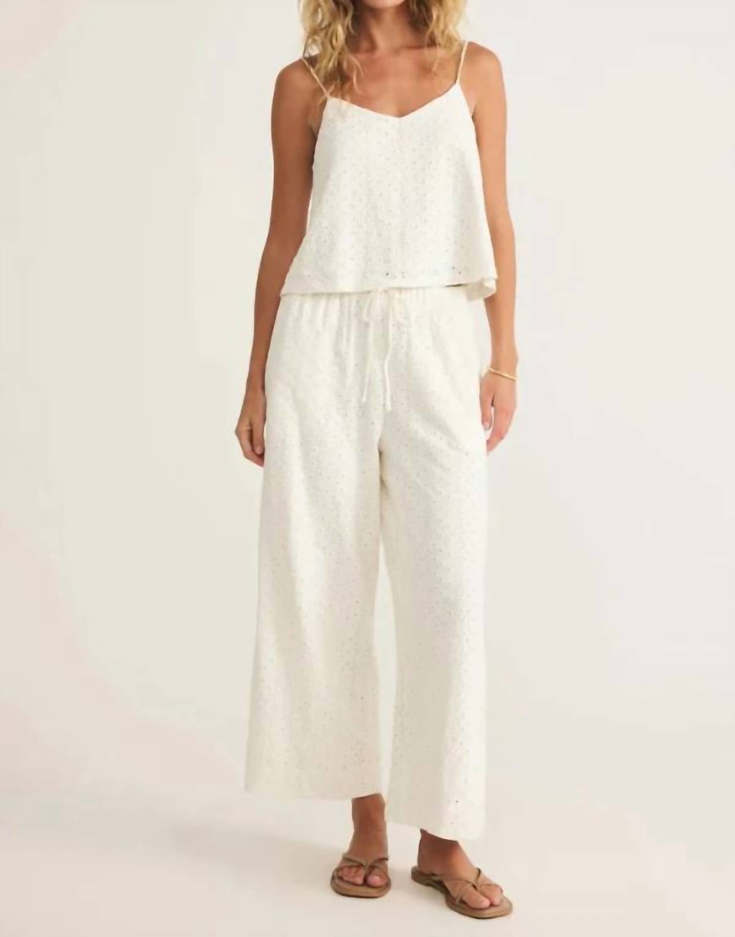 Z Supply - Romi Knit Eyelet Pant
