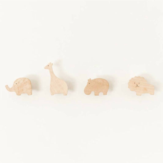 Creative Women - Safari Animal Wall Hooks Set