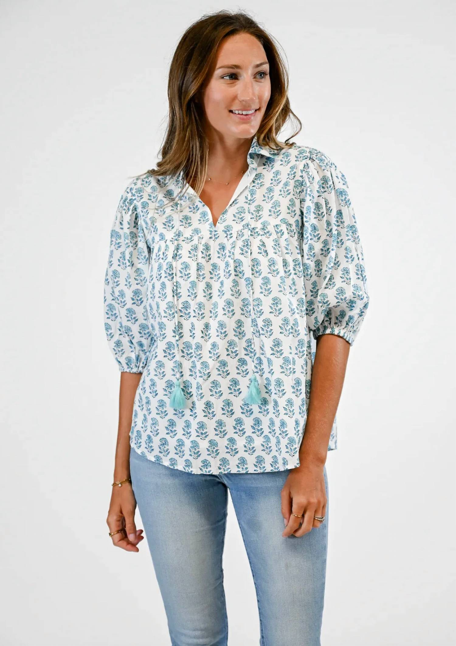 Victoria Dunn - Middleton Ruffle Collar Blouse