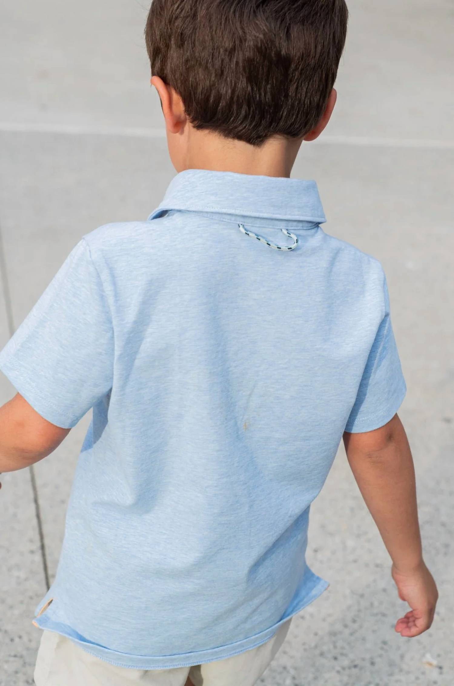 Prodoh - Kids Short Sleeve Too Cool For School Polo