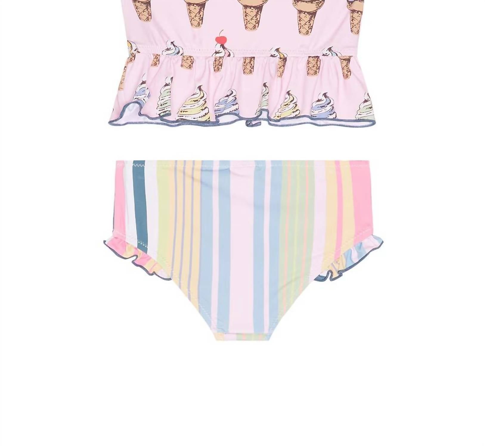 Pink Chicken - Kids' Joy Tankini