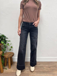 Vervet By Flying Monkey - Low Rise Baggy Wide Leg Jeans
