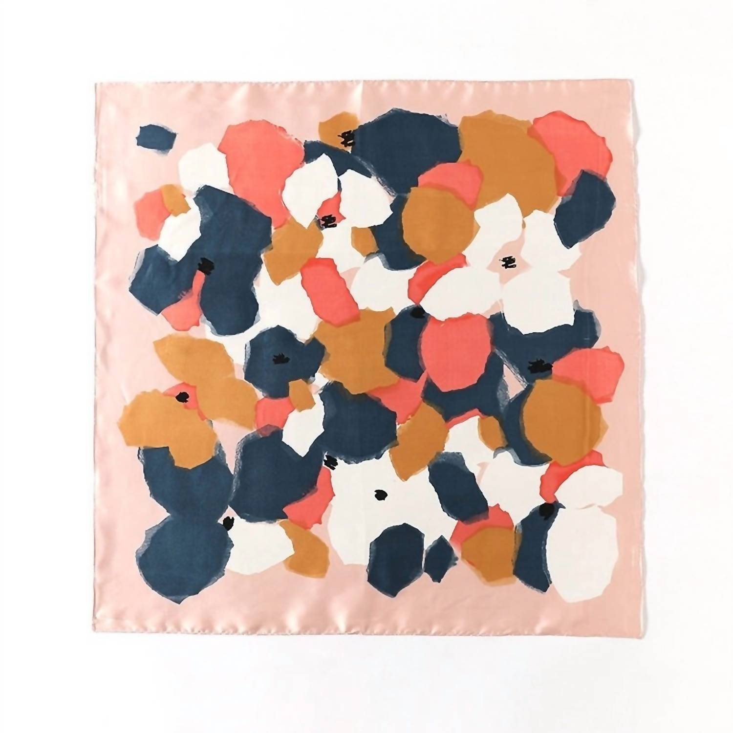 Funkyrel - Women's Polka Dot Square Scarf & Head Wrap