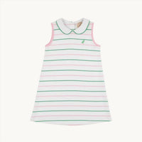 The Beaufort Bonnet Company - GIRLS' SLEEVELESS MAUDE'S PETER PAN COLLAR DRESS
