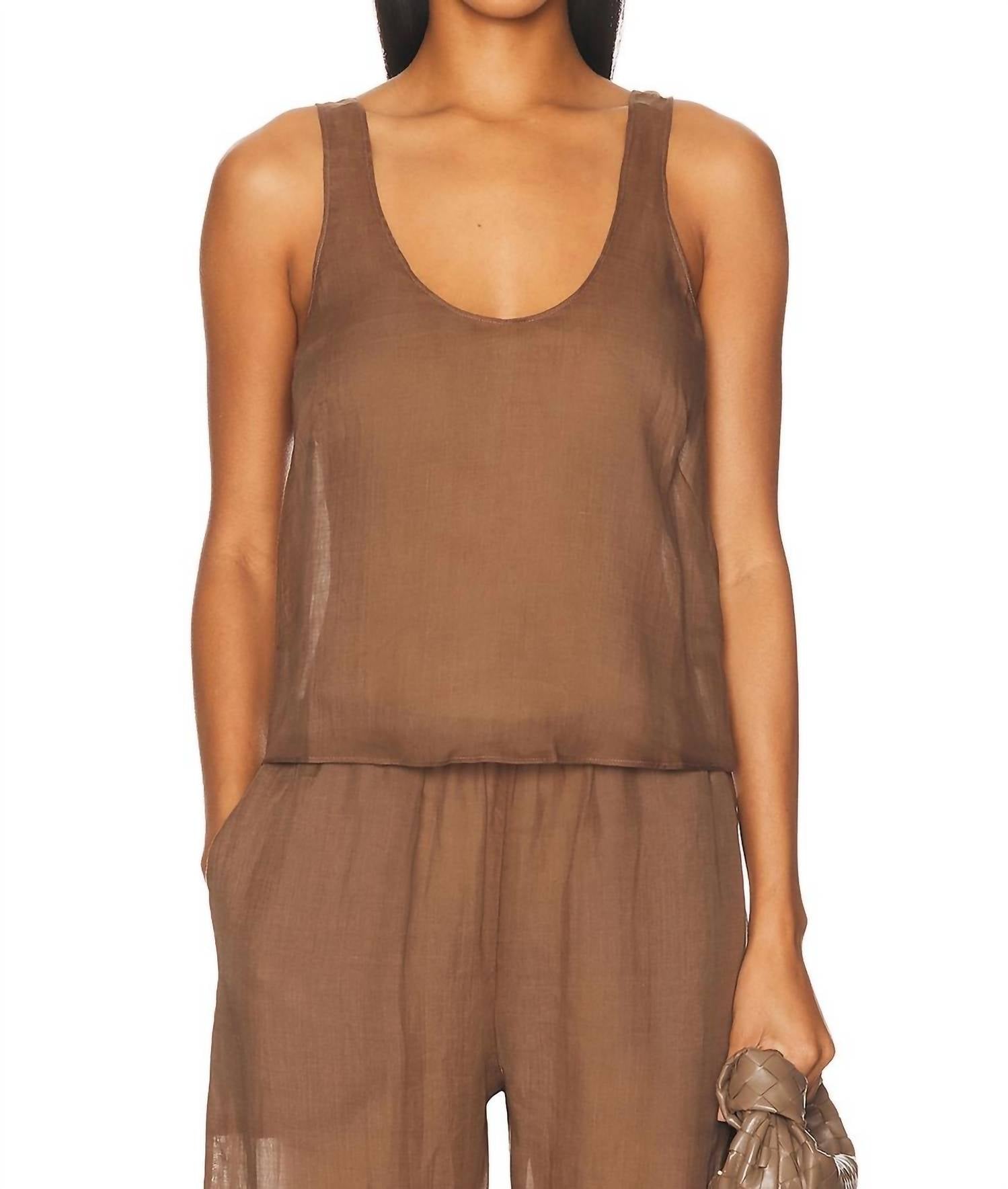 Leset - Niko Scoop Tank Top