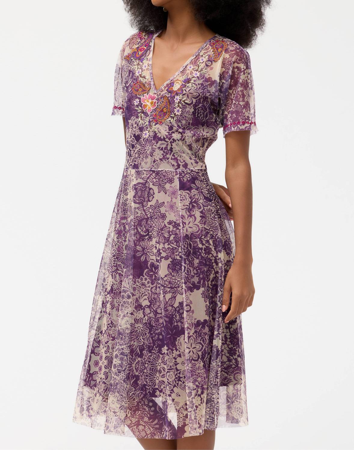 Johnny Was - WENDI MESH DRESS