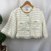 Anna & Ava - Woven Cropped Jacket