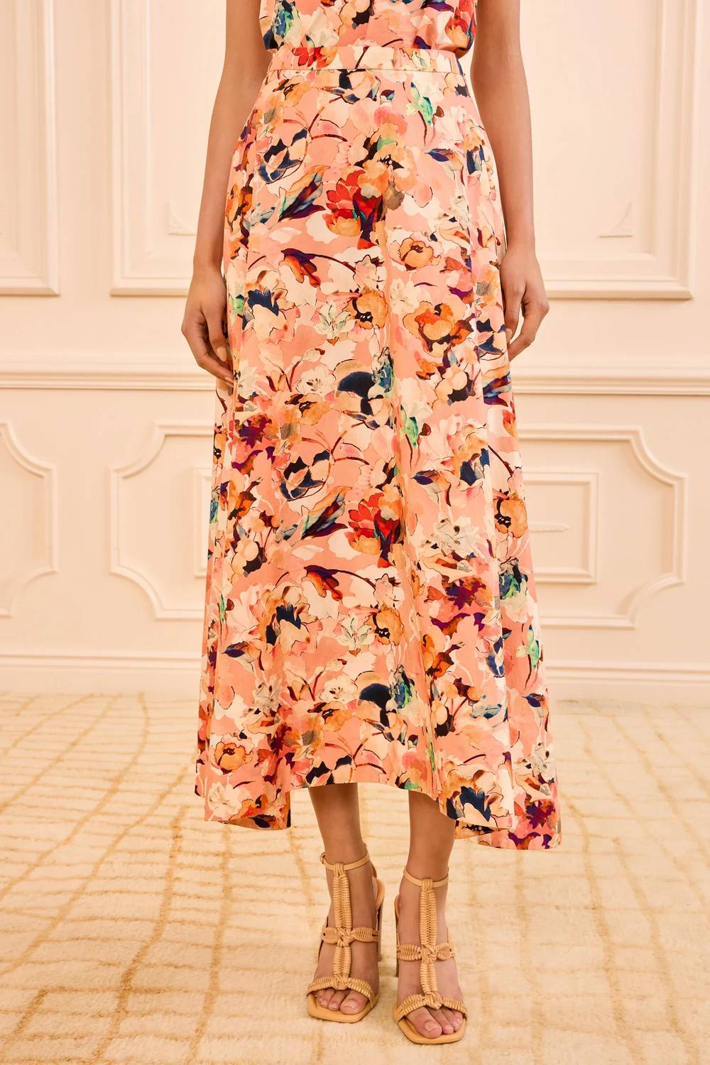 Ulla Johnson - Sophea Cotton Midi Skirt