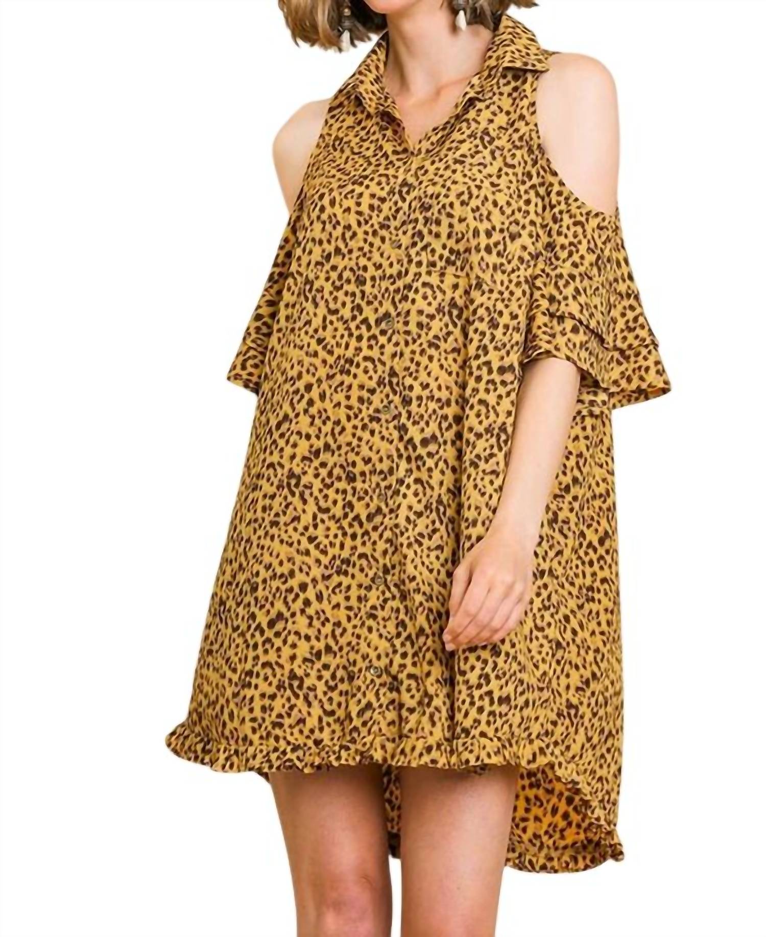 Umgee - Open Shoulder Dress