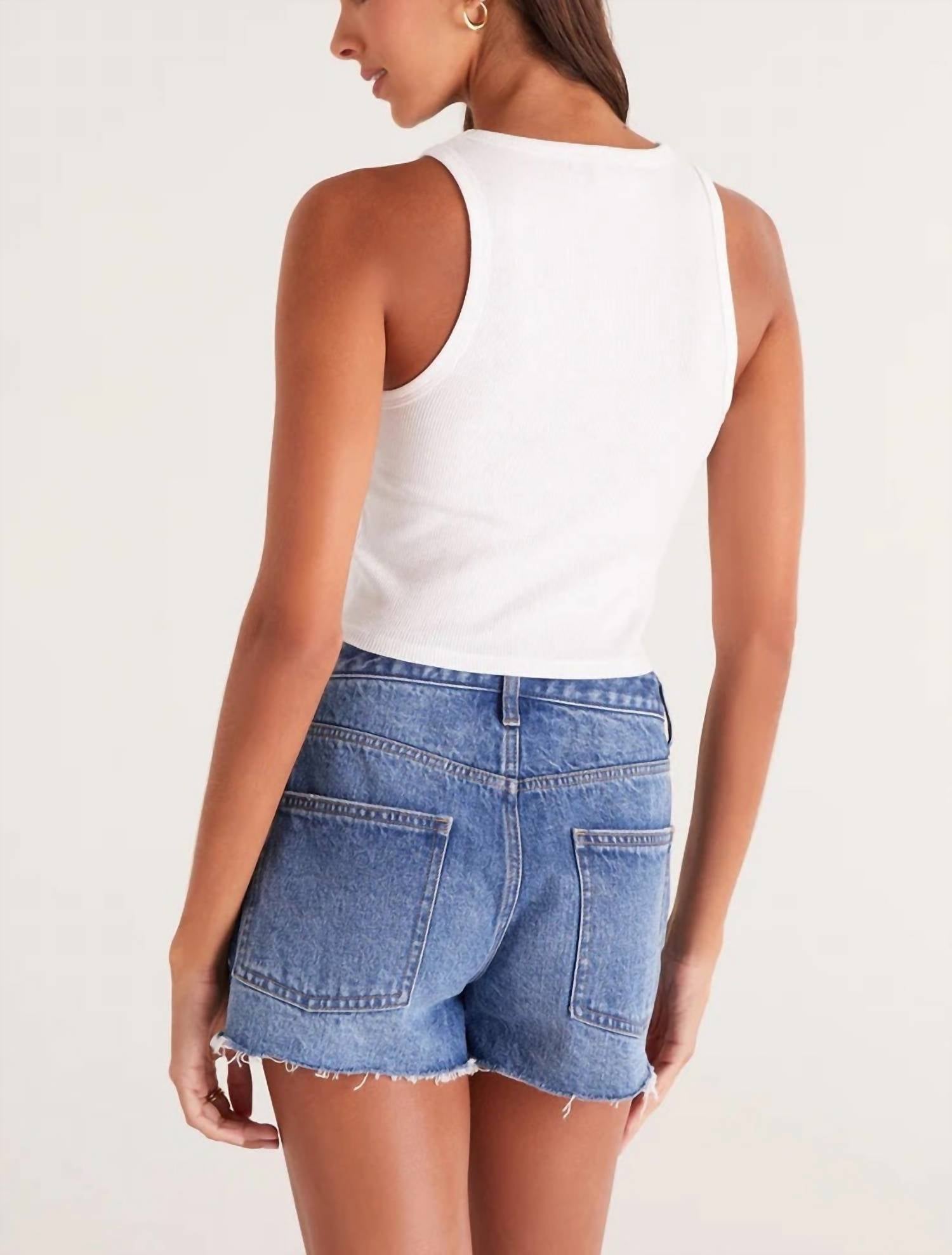 Z Supply - Hannah Cropped Rib Tank