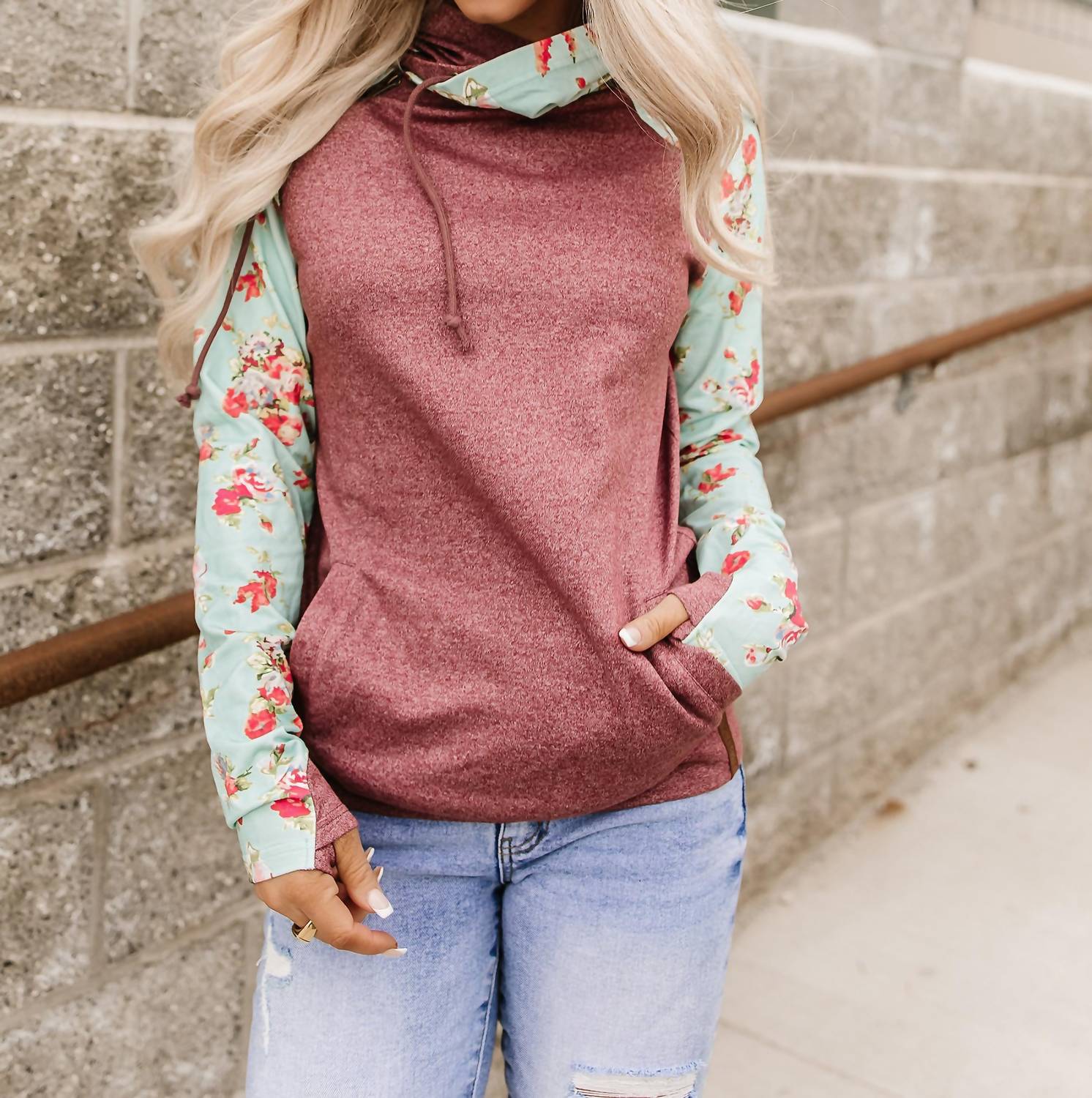 Ampersand Ave - Double Hood Sweatshirt