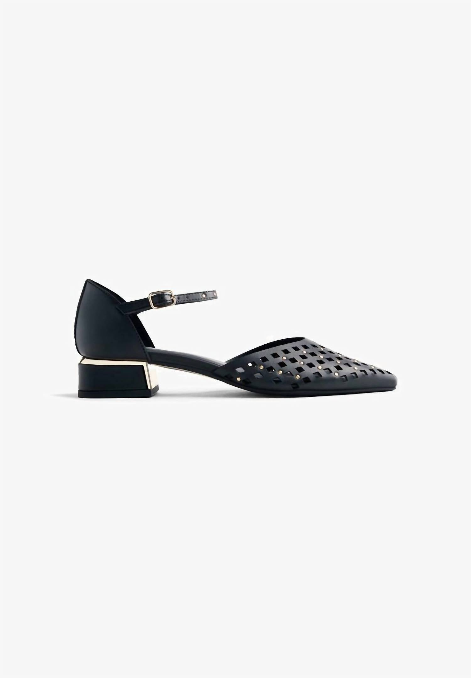 Gioseppo Women's Onsted Studded Flats in black - women's flats