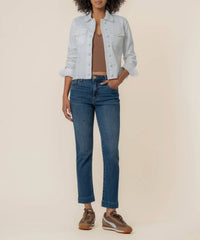 Kut From The Kloth - Women's Kara Cropped Denim Jacket