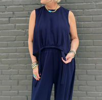 See And Be Seen - Dani Sleeveless Top And Straight Pants Set
