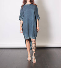 Sanctamuerte - Sweatshirt Mini Dress