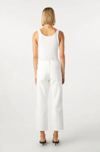 Amo - Billie Cropped Wide Straight Leg Jean