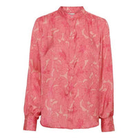 Karmamia Cornelia Shirt in gardenia pink - women's blouse - detail view