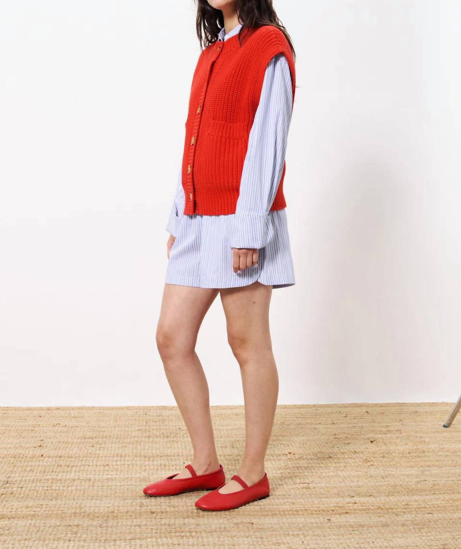 Frnch - Carmele Tank Top Sweater