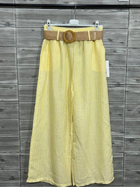 Oz - Women's Italian Wide Leg Pants