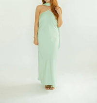 Lucy Paris - Devon Halter Scarf Dress