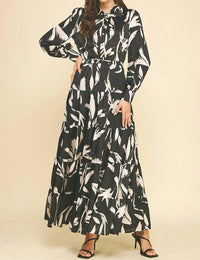 Pinch - Print Button Down Maxi Dress