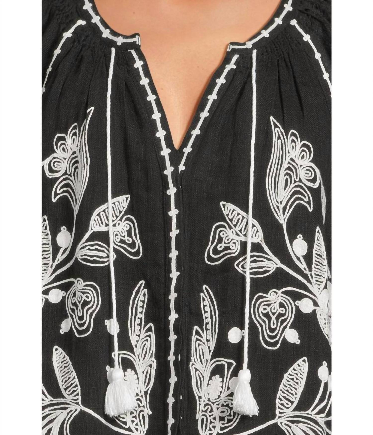 Tommy Bahama - Linen Gauze Tunic Coverup Dress