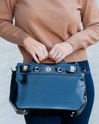Caroline Hill Savannah Handbag in black - women's bag