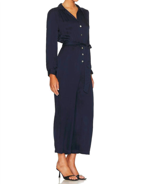 Bella Dahl - Gathered Button Front Jumpsuit