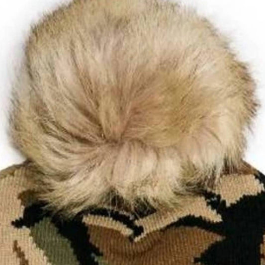 Top It Off - Women's Pom Pom Knit Beanie Hat