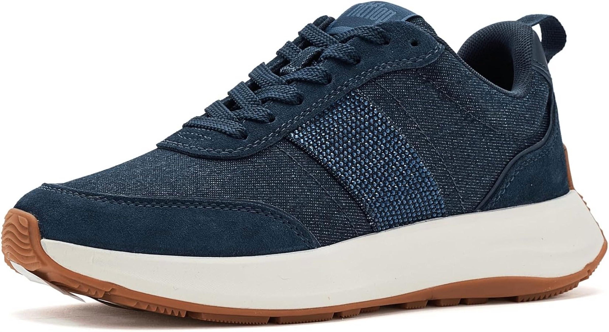 Fitflop - WOMEN'S F-MODE FLOW CRYSTAL SNEAKER