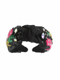 Sophia Collection - Women's Western Sequins Embellished Top Knotted Headband