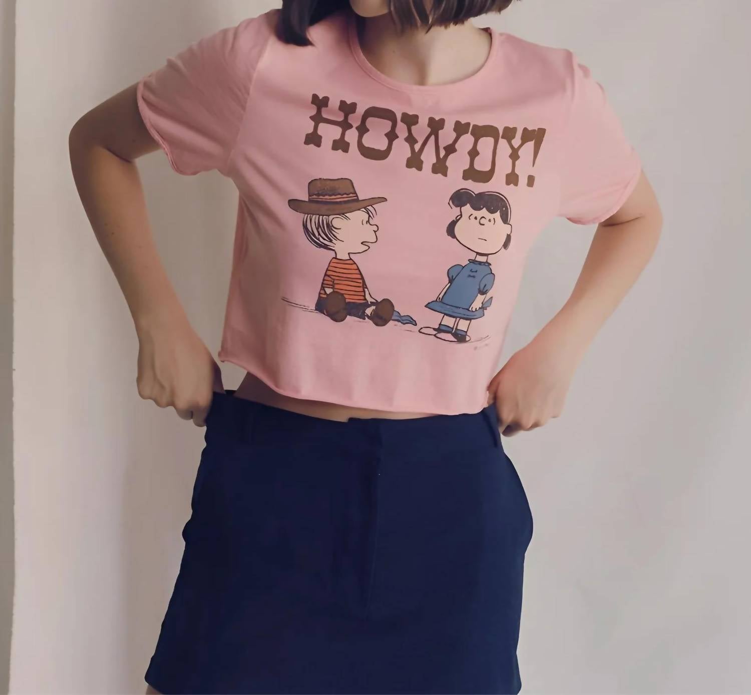 People Of Leisure - Peanuts Howdy Partner Tee