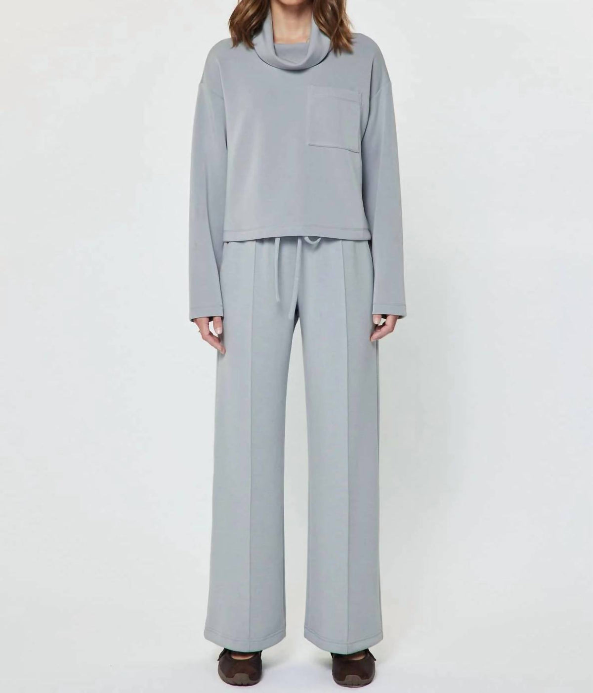 Current Air - Cowl Neck Pullover Sweatshirt