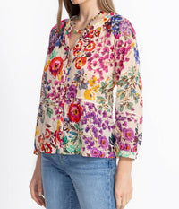 Johnny Was - RAGLAN PINTUCK BLOUSE
