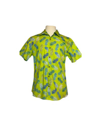 Coradorables - Boys Pineapples S/s "kalani" Aloha Shirt
