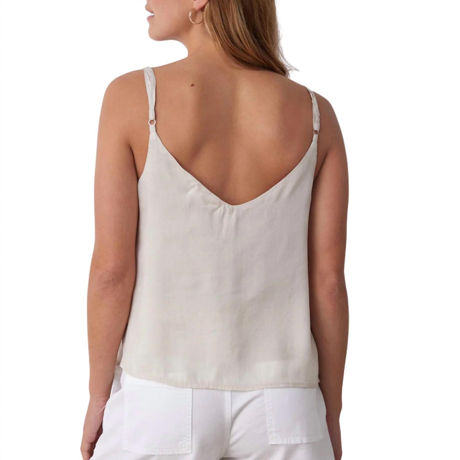Bella Dahl - Women's V Neck Tencel Camisole