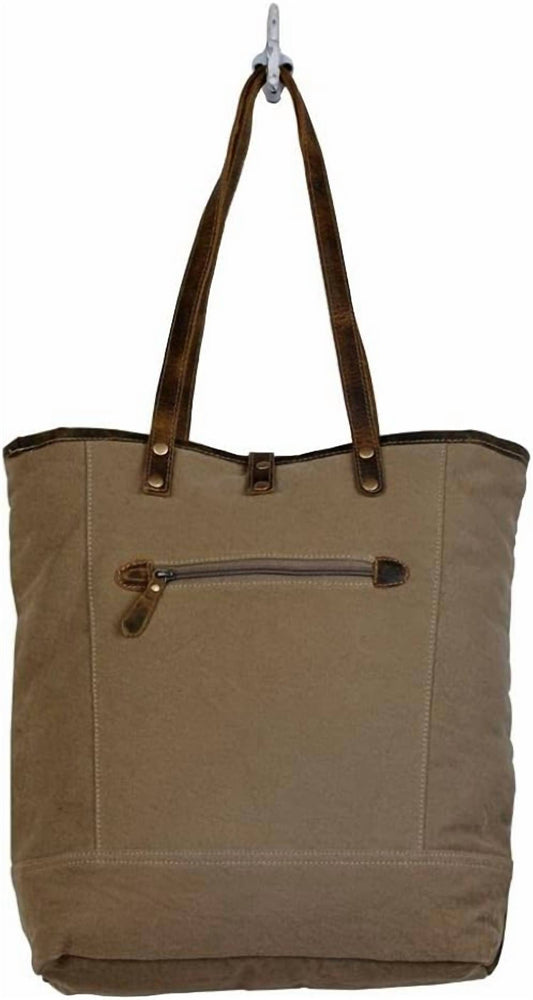 Myra Bags - Women's Patchy Tote Bag
