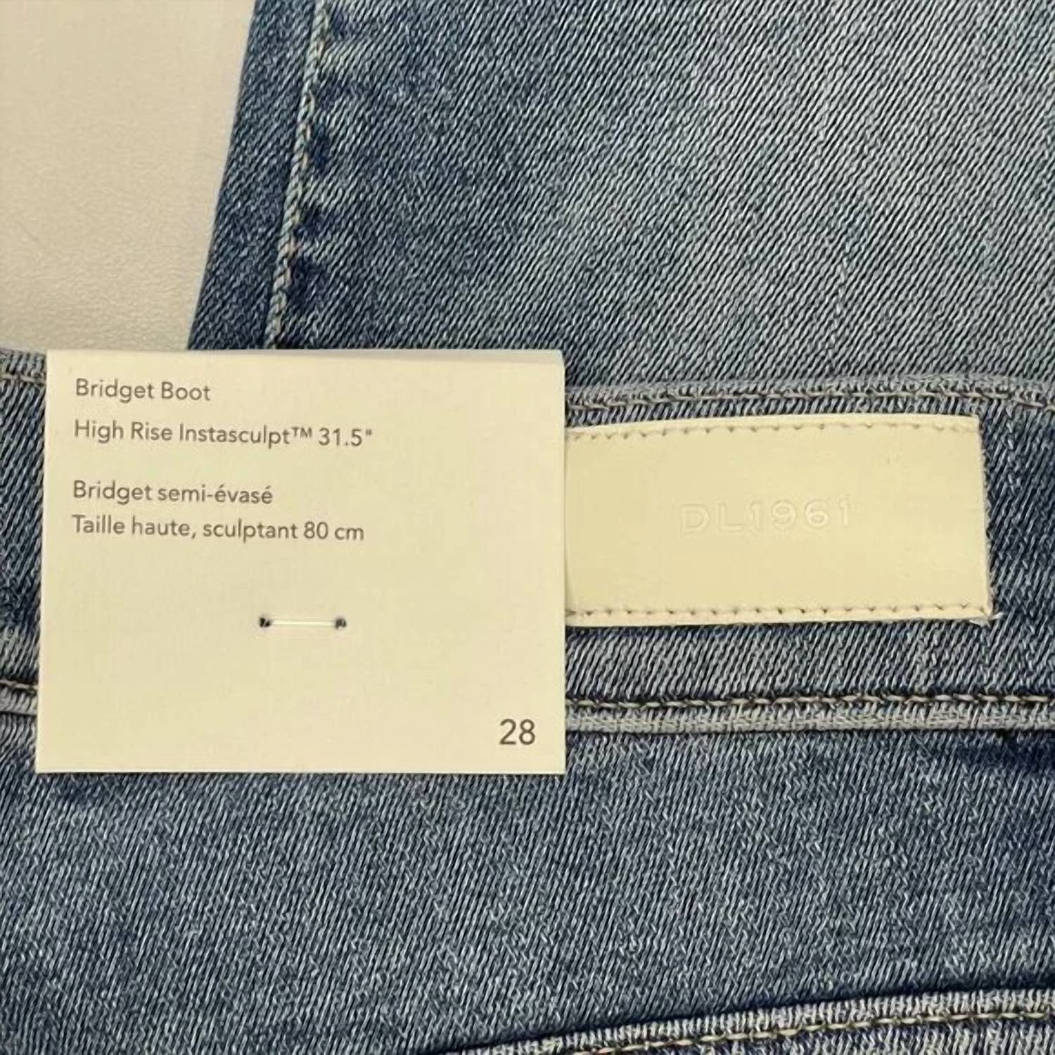 DL1961 - Women's Women's Bridget Boot High-rise Instasculpt Jeans in light wash - women's jeans - view 6
