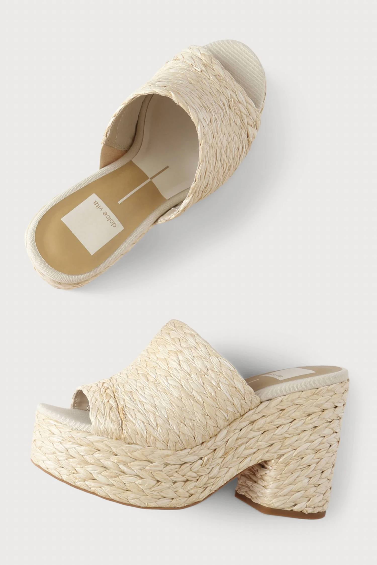 Dolce Vita - Elora Platform Slide Sandals