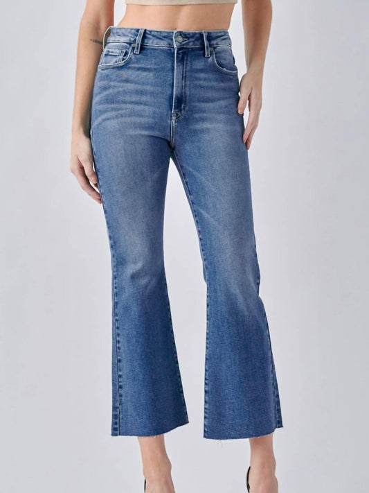 Hidden - Happi HR Cropped Flare Jean