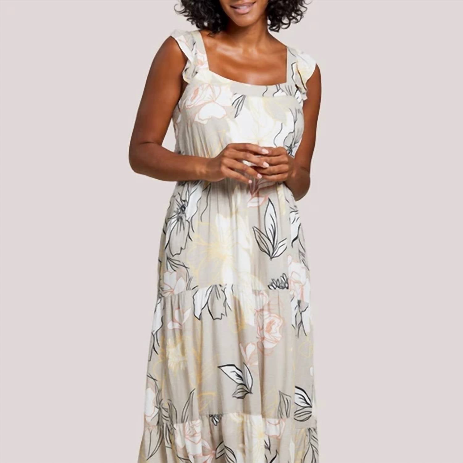 Tribal - Women's Sleeveless Maxi Dress