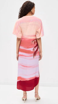 Hemant & Nandita - Boat Neck Long Dress