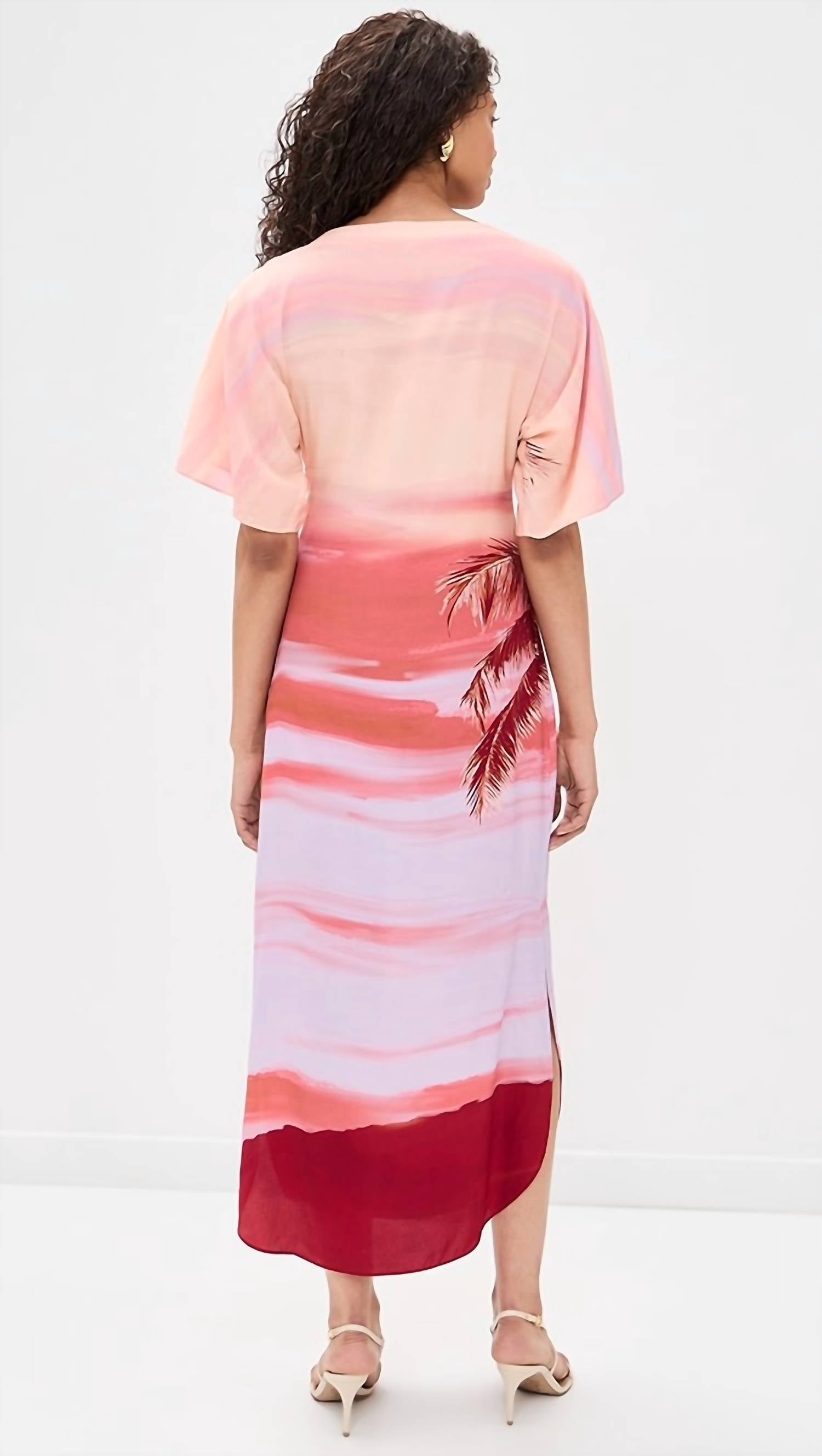 Hemant & Nandita - Boat Neck Long Dress