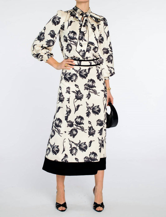 Elizabeth James The Label - Avery Midi Skirt